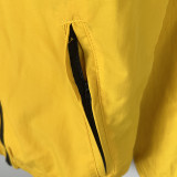 23-24 Jamaica Yellow & Black Double Sided Windbreaker (双面风衣)