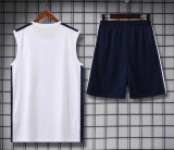 23-24 RB Leipzig White Tank top and shorts suit