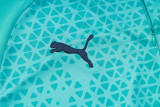23-24 Marseille Lake Blue Half Pull Tracksuit # B728(半拉链)