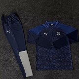 23-24 Monterrey Dark Blue Half Pull Tracksuit (半拉链)
