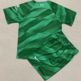 23-24 LIV Green GoalKeeper Kids Soccer Jersey