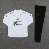 23-24 Corinthians White Half Pull Tracksuit (半拉链)