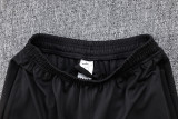 23-24 Marseille Black Kids Half Pull Tracksuit (童装) (半拉链)