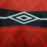 23-24 Athletico Paranaense Red Polo Short Sleeve