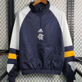23-24 Flamengo Royal Blue White Windbreaker