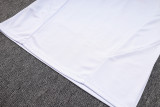 23-24 Man Utd White Half Pull Tracksuit (半拉链)