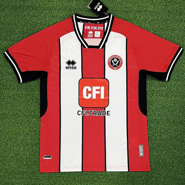 23-24 Sheffield United Home Fans Soccer Jersey