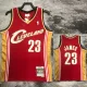 2003-04 Cleveland Cavaliers JAMES #23 Red Retro Top Quality Hot Pressing NBA Jersey