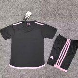 2024 Inter Miami Away Kids Soccer Jersey (爱心广告)