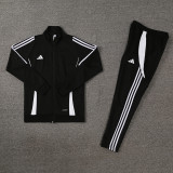 2024 AD Black Jacket Tracksuit #AJ17