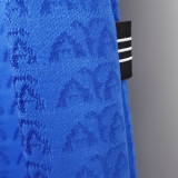 1994 Argentina Away Retro Soccer Jersey (钢印纹)