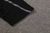 24-25 Man Utd Black Training Short Suit (100%Cotton)纯棉