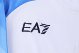23-24 Napoli White Half Pull Tracksuit (半拉链)
