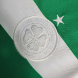 23-24 Celtic Green White Fans Soccer Jersey