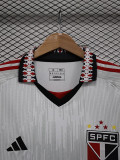 23-24 Sao Paulo Special Edition White Polo Short Sleeve