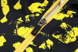 23-24 Dortmund Black Hoodie Jacket Tracksuit #F542