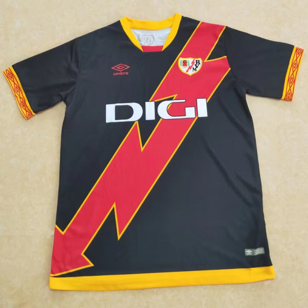 23-24 Rayo Vallecano Away Fans Soccer Jersey