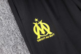 23-24 Marseille Black Kids Half Pull Tracksuit (童装) (半拉链)