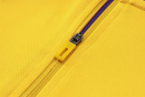 23-24 RMA Yellow Half Pull Tracksuit #B786(半拉链)