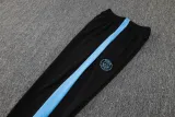 23-24 PSG Jordan Light Blue Kids Half Pull Tracksuit #E788 (童装)(半拉链)