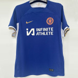23-24 CHE Home 1:1 Fans Soccer Jersey (胸前带广告)