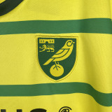 23-24 Norwich Home Fans Soccer Jersey