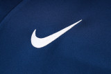 23-24 TOT Royal Blue Half Pull Tracksuit #B733(半拉链)
