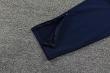23-24 Brazil Royal Blue Hoodie Jacket Tracksuit