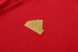 24-25 ARS Red Training Short Suit (100%Cotton)纯棉