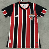 24-25 Sao Paulo Away Women Soccer Jersey (女)