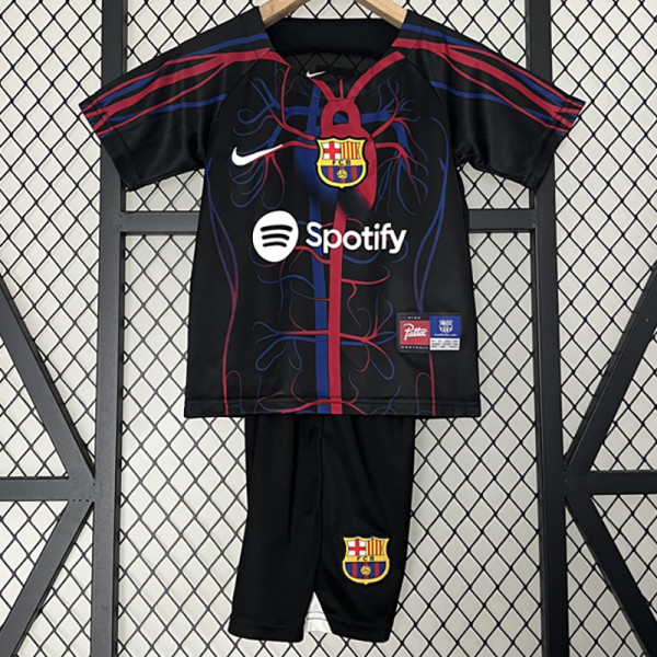 23-24 BAR Black Joint Edition Kids Soccer Jersey
