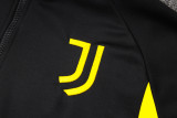 23-24 JUV Black Hoodie Jacket Tracksuit #F497