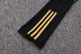 23-24 Germany Black Half Pull Tracksuit (半拉链)