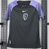 23-24 Corinthians Black Special Edition Fans Soccer Jersey