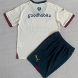 23-24 PSV Away Kids Soccer Jersey