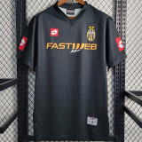 2001-2002 JUV Away Black Retro Soccer Jersey