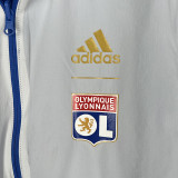23-24 Lyon Blue & White Double Sided Windbreaker (双面风衣)