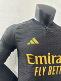 23-24 RMA Third Long Sleeve Player Version Soccer Jersey (长袖球员)