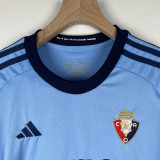 23-24 Osasuna Away Kids Soccer Jersey