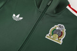 23-24 Mexico Dark Green Jacket Tracksuit