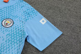 23-24 Man City Sky Blue Training Short Suit