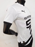 23-24 Stade Rennais Away Player Version Soccer Jersey