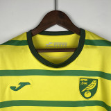 23-24 Norwich Home Fans Soccer Jersey