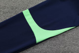 23-24 Brazil Fluorescent Green Hoodie Jacket Tracksuit