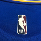 22-23 WARRIORS THOMPSON #11 Blue Top Quality Hot Pressing NBA Jersey (Retro Logo)