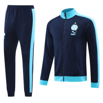23-24 Marseille Dark Blue Jacket Tracksuit #02