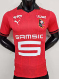 23-24 Stade Rennais Home Player Version Soccer Jersey