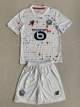 23-24 Lille Away Kids Soccer Jersey