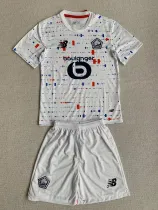 23-24 Lille Away Kids Soccer Jersey