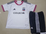 23-24 Colo-Colo Home Kids Soccer Jersey